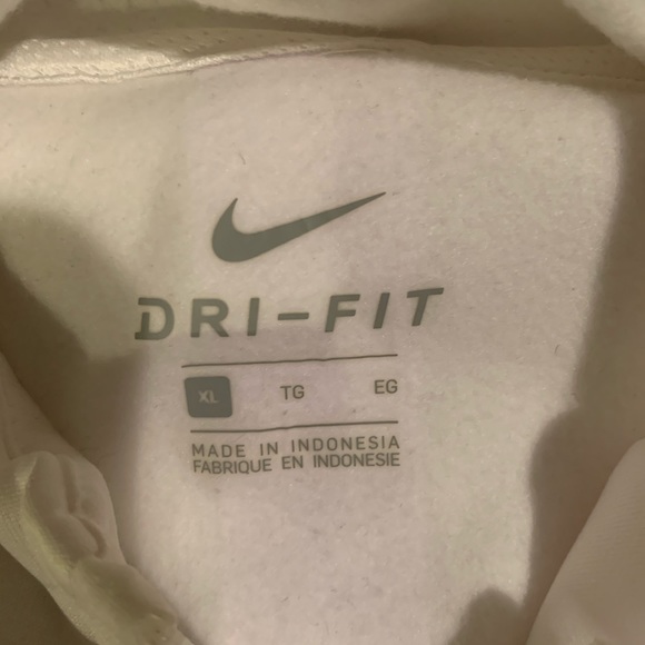 MENS NIKE SWEATER WHITE LIKE NEW CONDITION - Picture 5 of 9